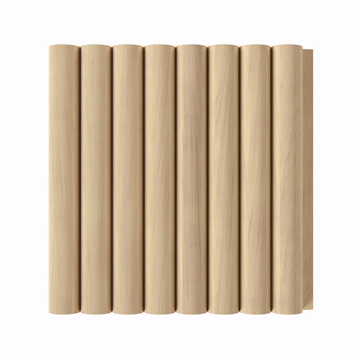 1/2" Bead Solid Wood Tongue and Grove Tambour Panel, 11/16" thick x 4 3/16"width x 112"long - Image 7