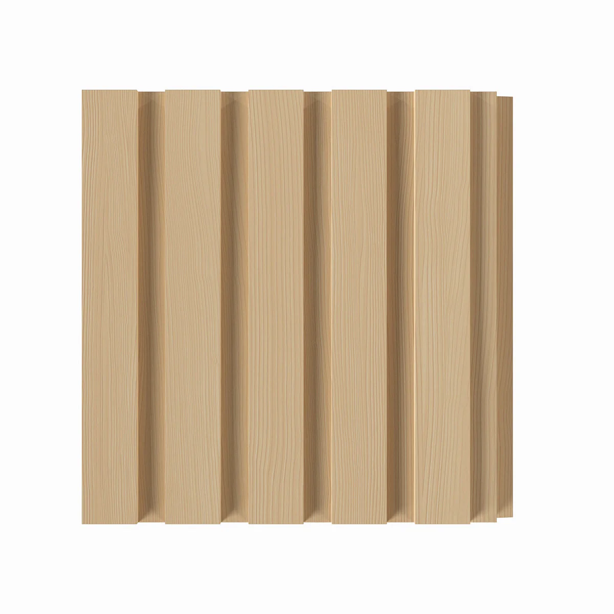 1/2" Square Solid Wood Tongue and Grove Tambour Panel, 11/16" thick x 3 15/16"width x 112"long - Image 6