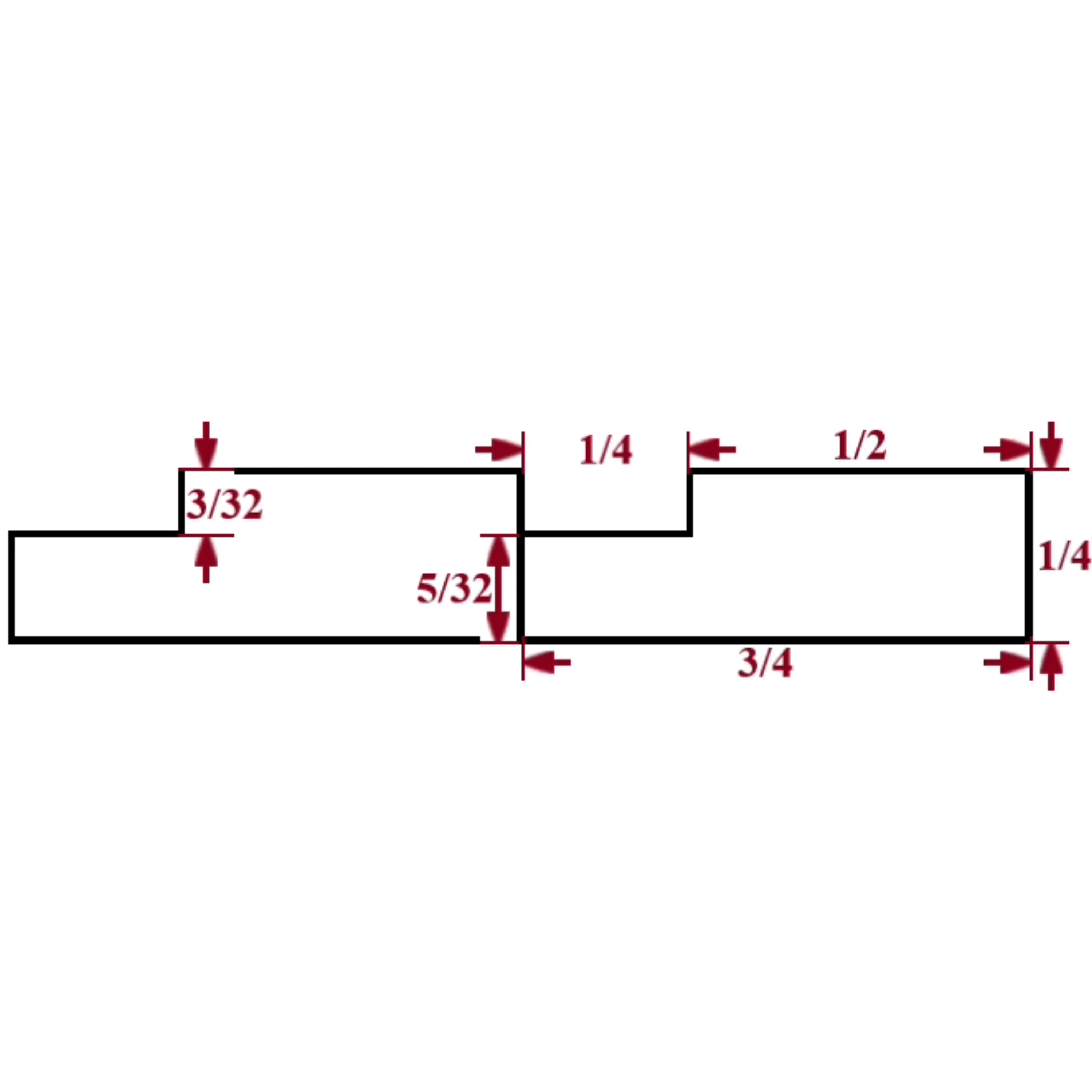 1/2" Square Tambour - Image 4