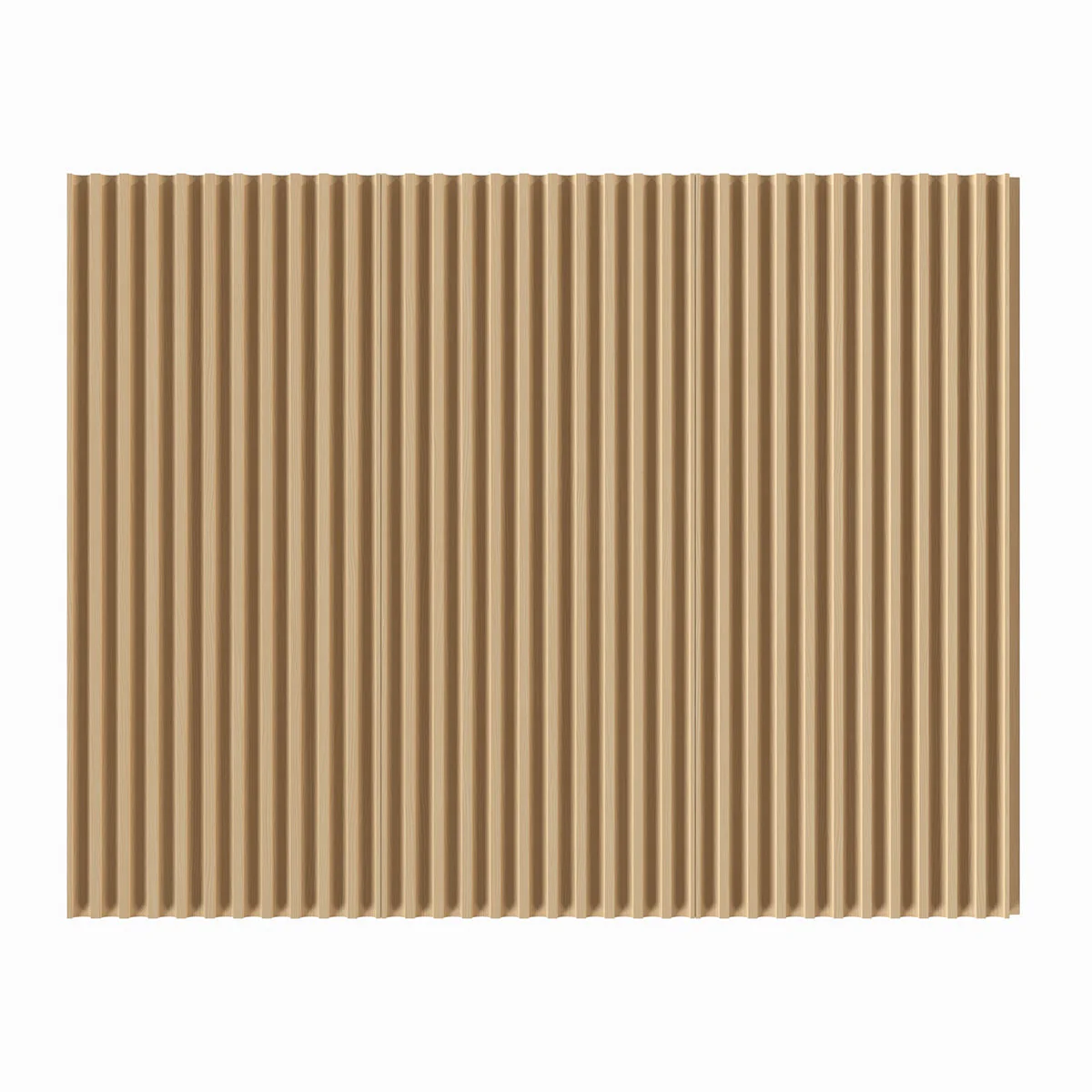1/4" Cove Cut Solid Wood Tongue and Grove Tambour Panel, 11/16" thick x 4 5/16"width x 112"long - Image 4