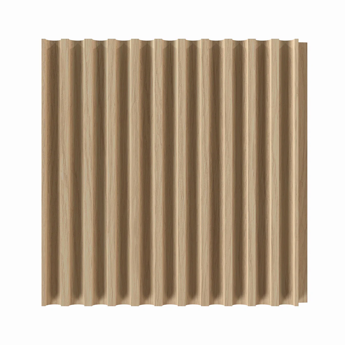 1/4" Cove Cut Solid Wood Tongue and Grove Tambour Panel, 11/16" thick x 4 5/16"width x 112"long - Image 8