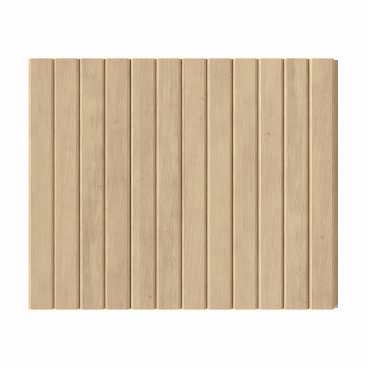 1" Bead Solid Wood Tongue and Grove Tambour Panel, 11/16" thick x 4 3/16"width x 112"long - Image 4