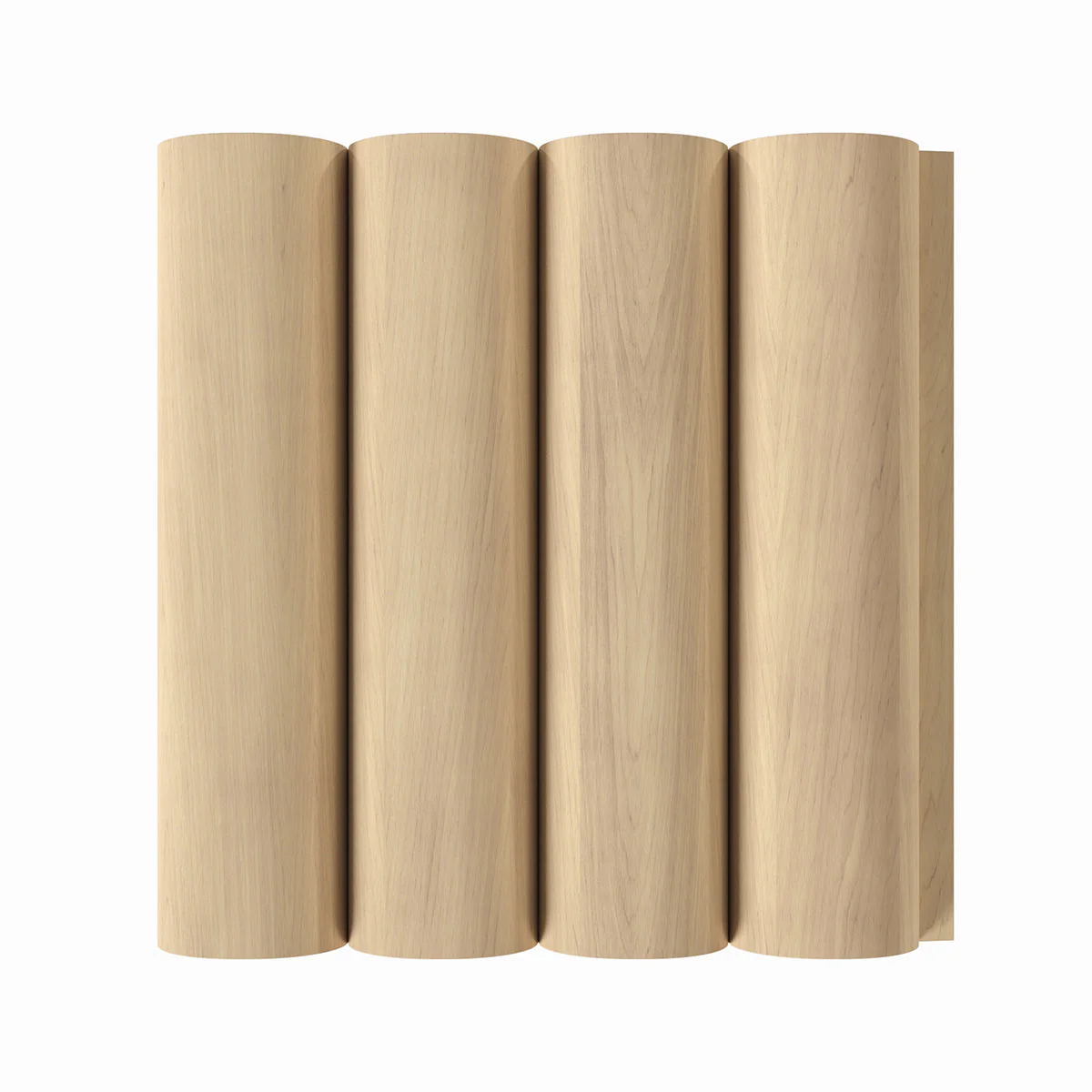 1" Bead Solid Wood Tongue and Grove Tambour Panel, 3/4" thick x 4 3/16"width x 112"long - Image 7