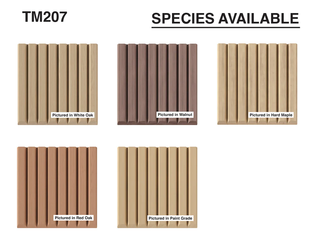 1-1/2β³ Bevel Slat Tambour - Thick - Image 3