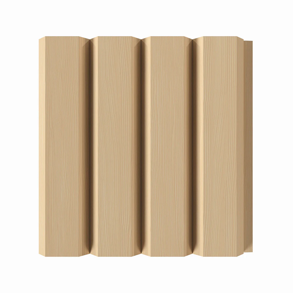 1" Bevel Solid Wood Tongue and Grove Tambour Panel, 3/4" thick x 4 3/16"width x 112"long - Image 6