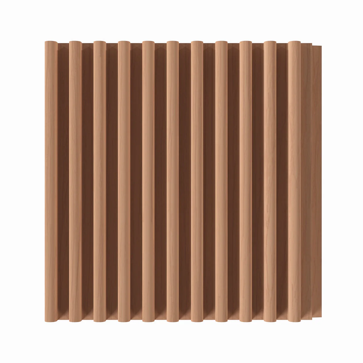 3/16" Bead Solid Wood Tongue and Grove Tambour Panel, 11/16" thick x 4 5/16"width x 112"long