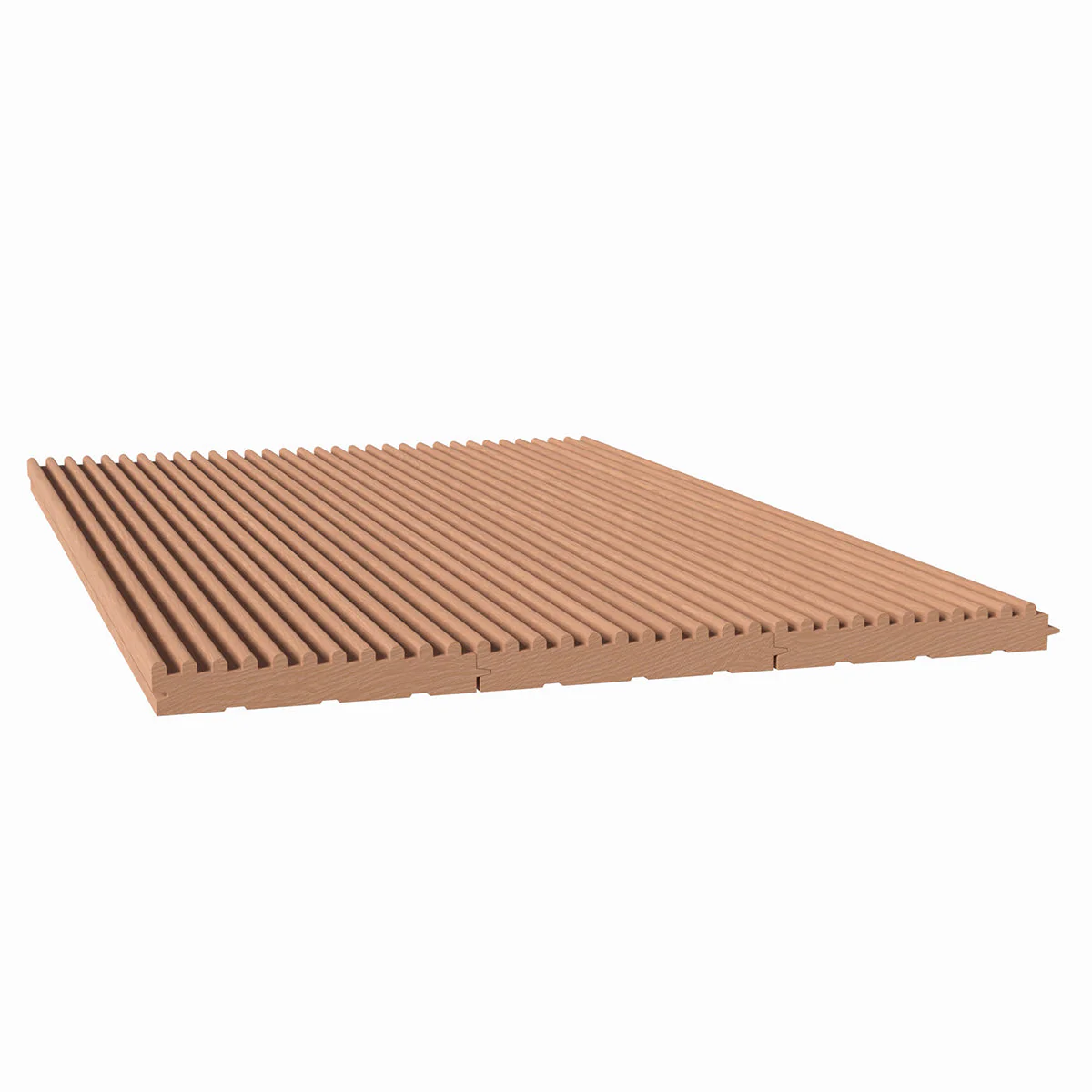 3/16" Bead Solid Wood Tongue and Grove Tambour Panel, 11/16" thick x 4 5/16"width x 112"long - Image 2