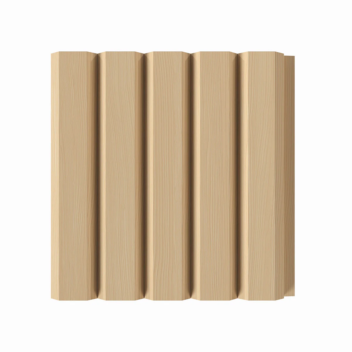 3/4" Bevel Solid Wood Tongue and Grove Tambour Panel, 11/16" thick x 3 15/16"width x 112"long - Image 6