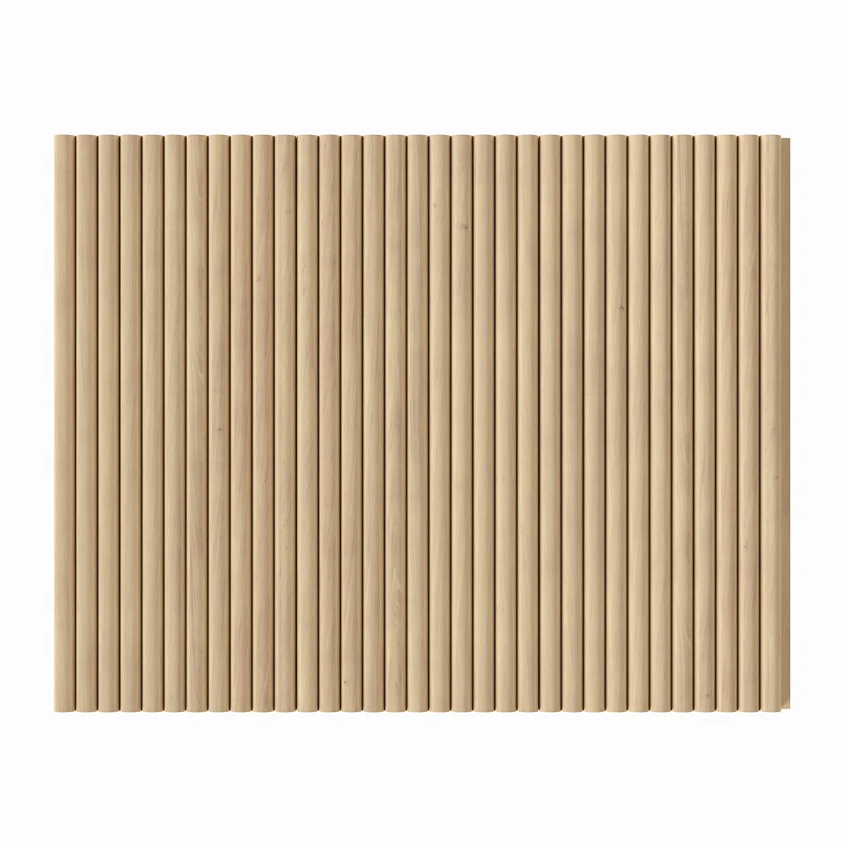 3/8" Shallow Bead Solid Wood Tongue and Grove Tambour Panel, 11/16" thick x 4 5/16"width x 112"long - Image 3