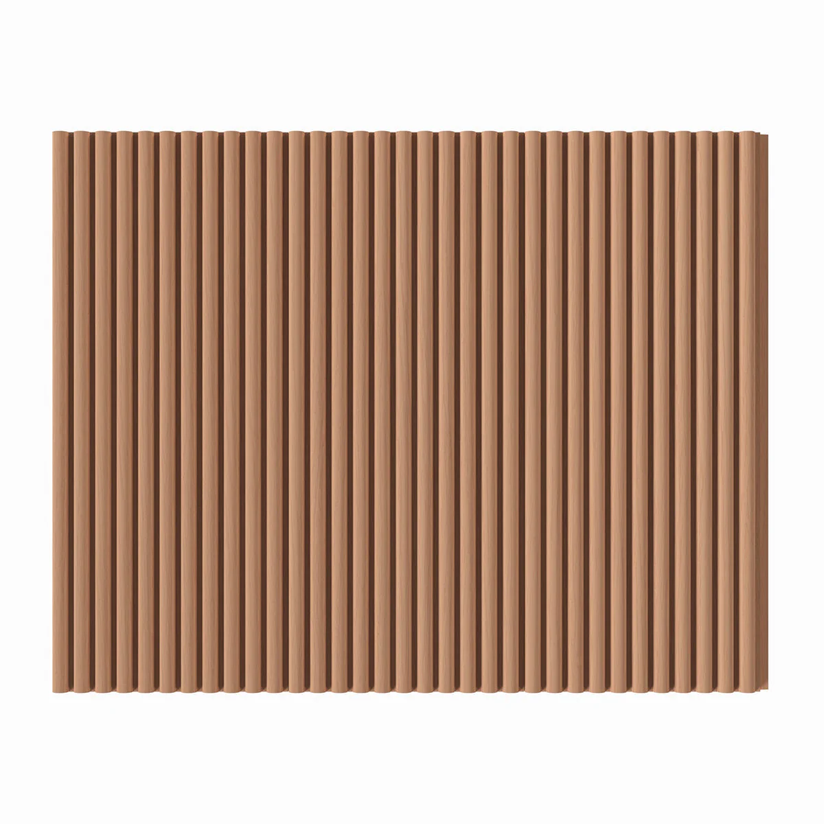 9/32" Bead Solid Wood Tongue and Grove Tambour Panel, 11/16" thick x 4 5/16"width x 112"long - Image 4