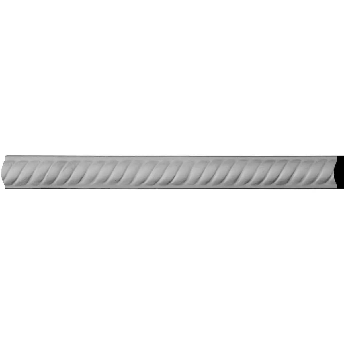 Alexandria Rope Panel Moulding, 1"H x 3/4"P x 94 1/2"L