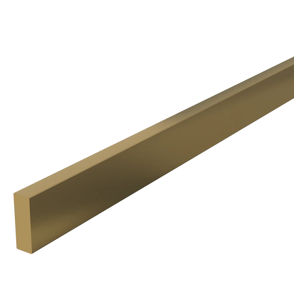 Metallic Trim Aluminum Bar, 72'' L x  3/4" W x 1/4'' T - Image 5