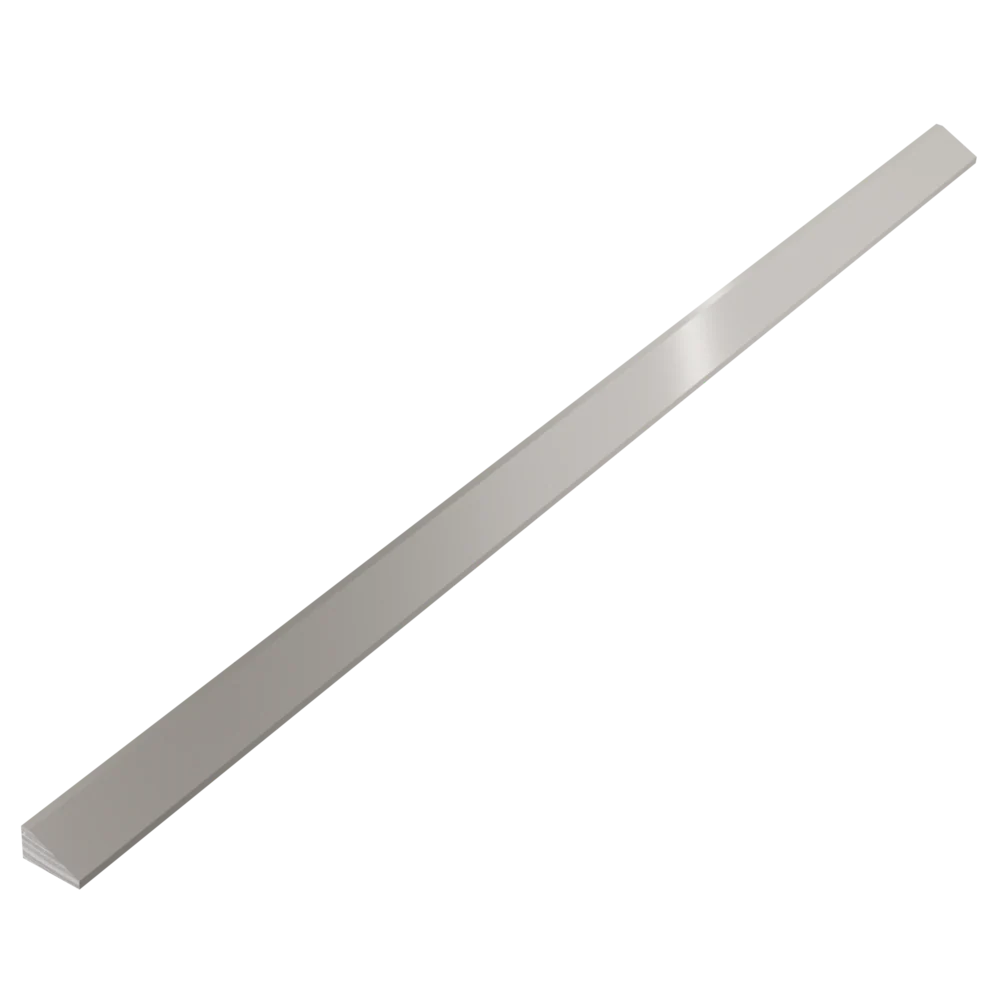 Metallic Trim Bevel Aluminum Bar, 7/16" W x 96" L x 1/4" T - Image 10