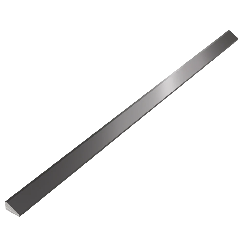 Metallic Trim Bevel Aluminum Bar, 7/16" W x 96" L x 1/4" T - Image 11