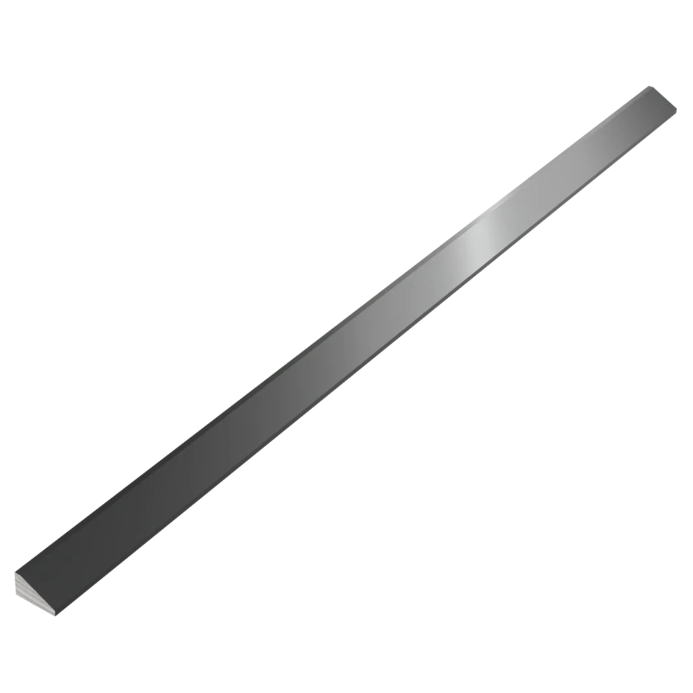 Metallic Trim Bevel Aluminum Bar, 7/16" W x 96" L x 1/4" T - Image 8