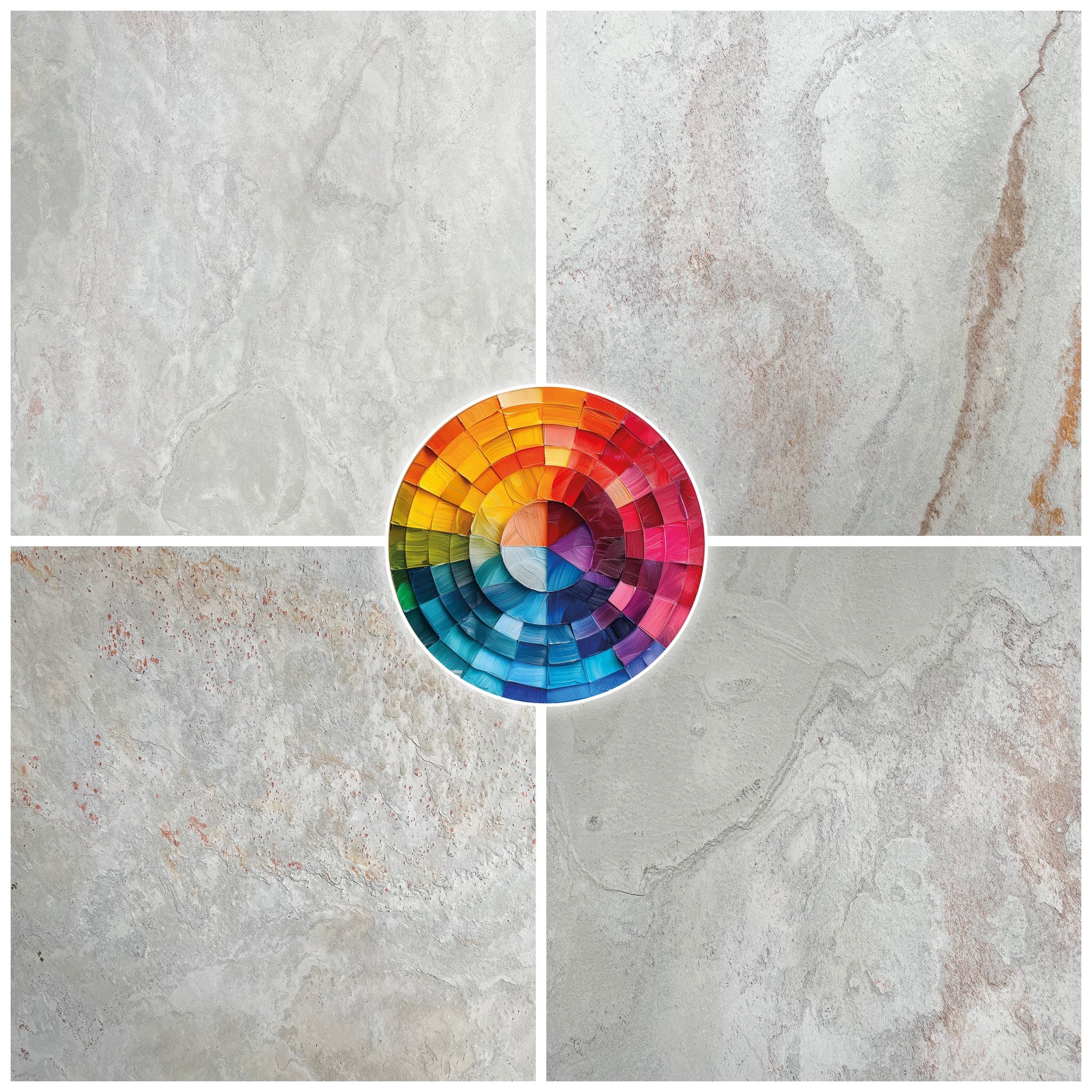 Blanco, Natural Slate Veneer  –  24" W x 48" L - Sold By Panel - Image 3