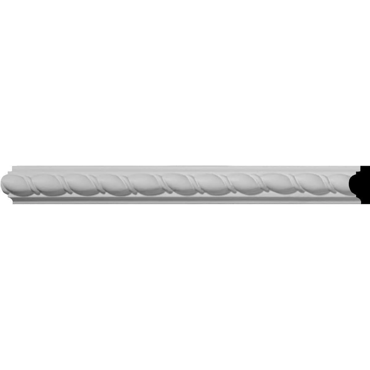 Bulwark Rope Panel Moulding, 1"H x 5/8"P x 94 1/2"L