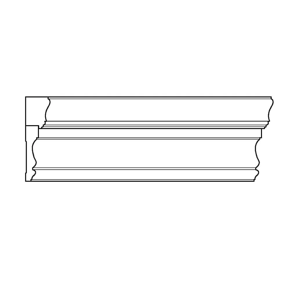LCD - BB159, CA342, 5 1/4"w x 1 1/2"d