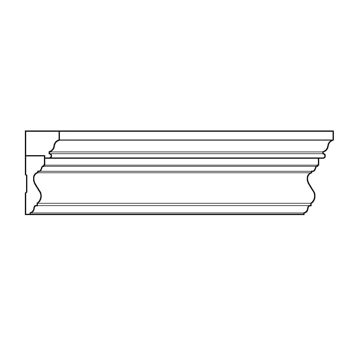 LCD - BB160, CA382, 4 5/8"w x 1 7/8"d