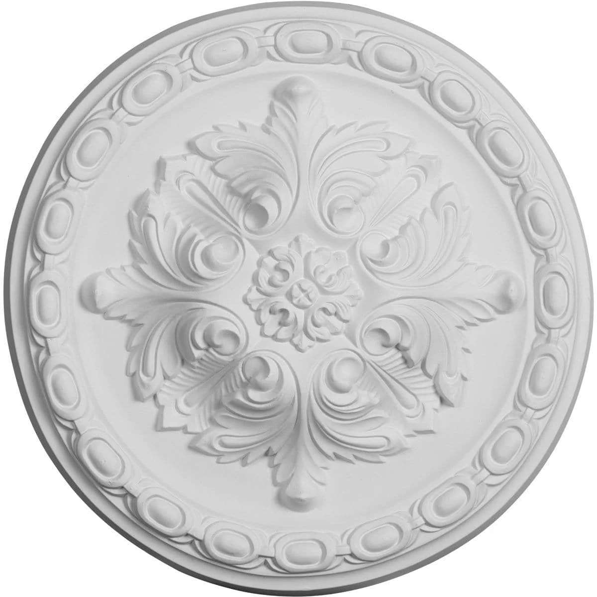 Ceiling Medallion, 11 3/4"OD x 3/8"P