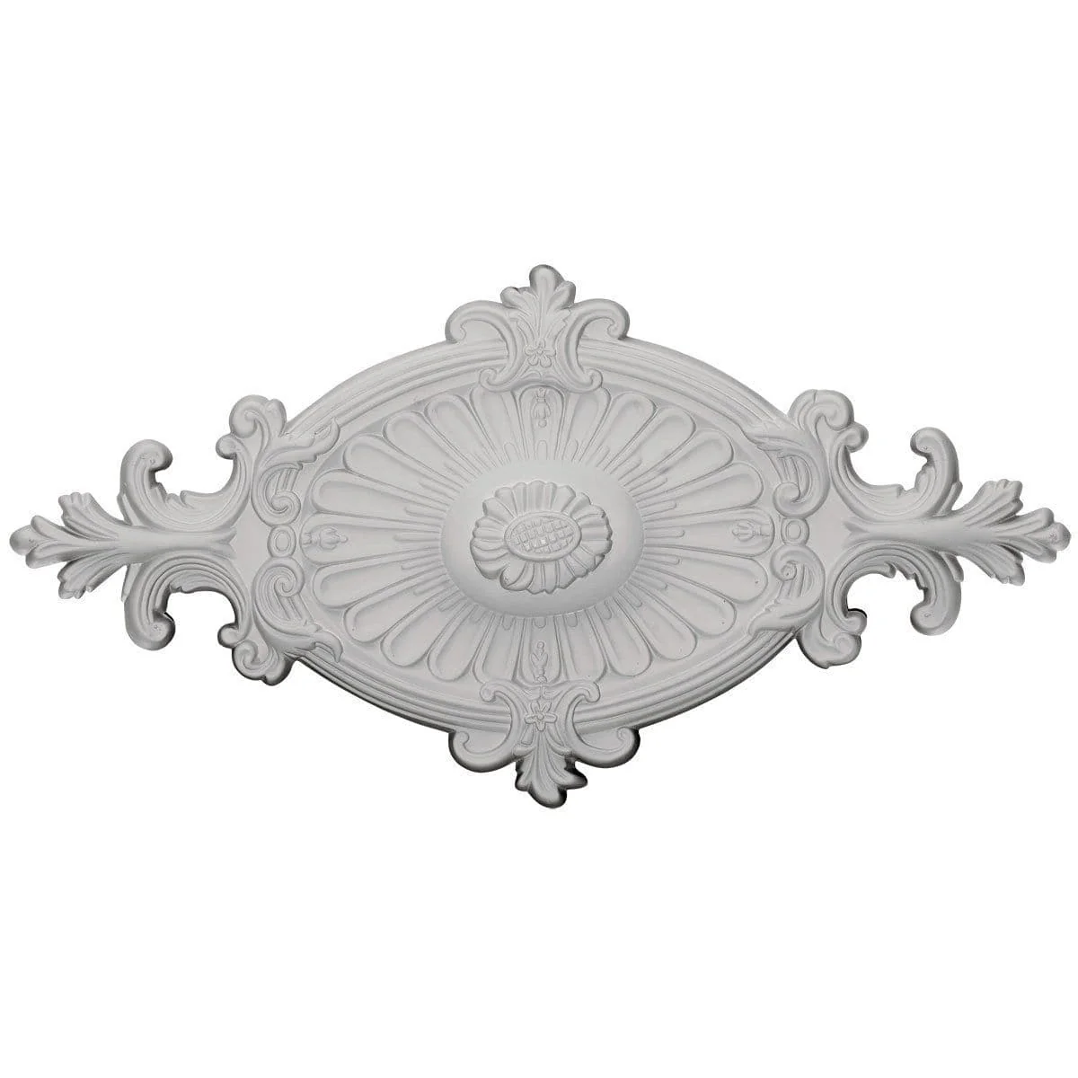 Ceiling Medallion, 23 1/2"W x 12 1/4"H x 1 1/2"P
