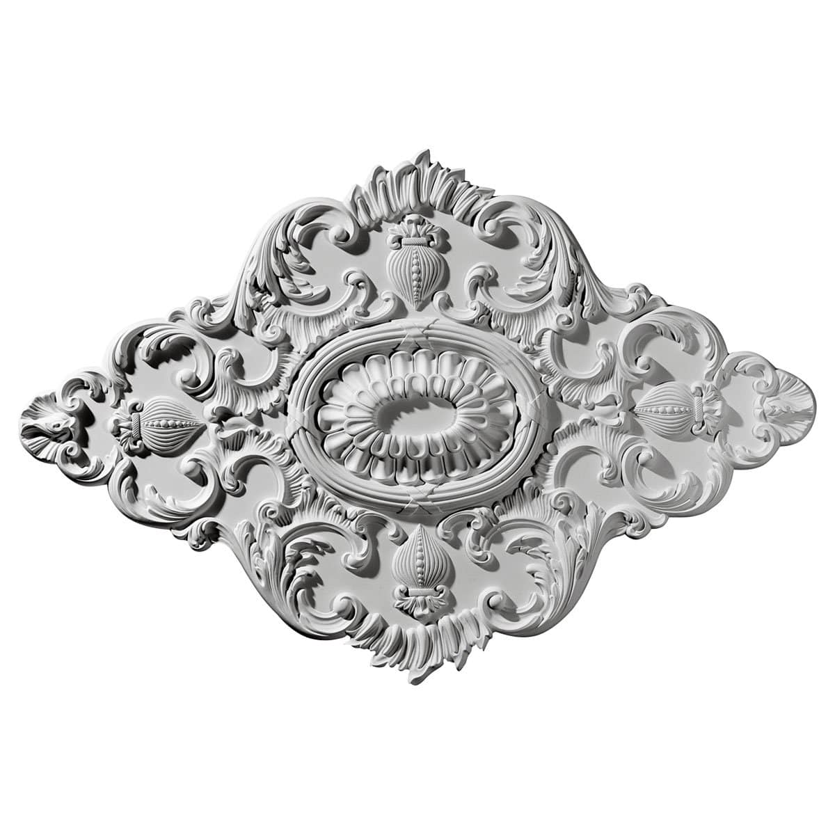 Ceiling Medallion, 42 3/4"W x 28 7/8"H x 1"P