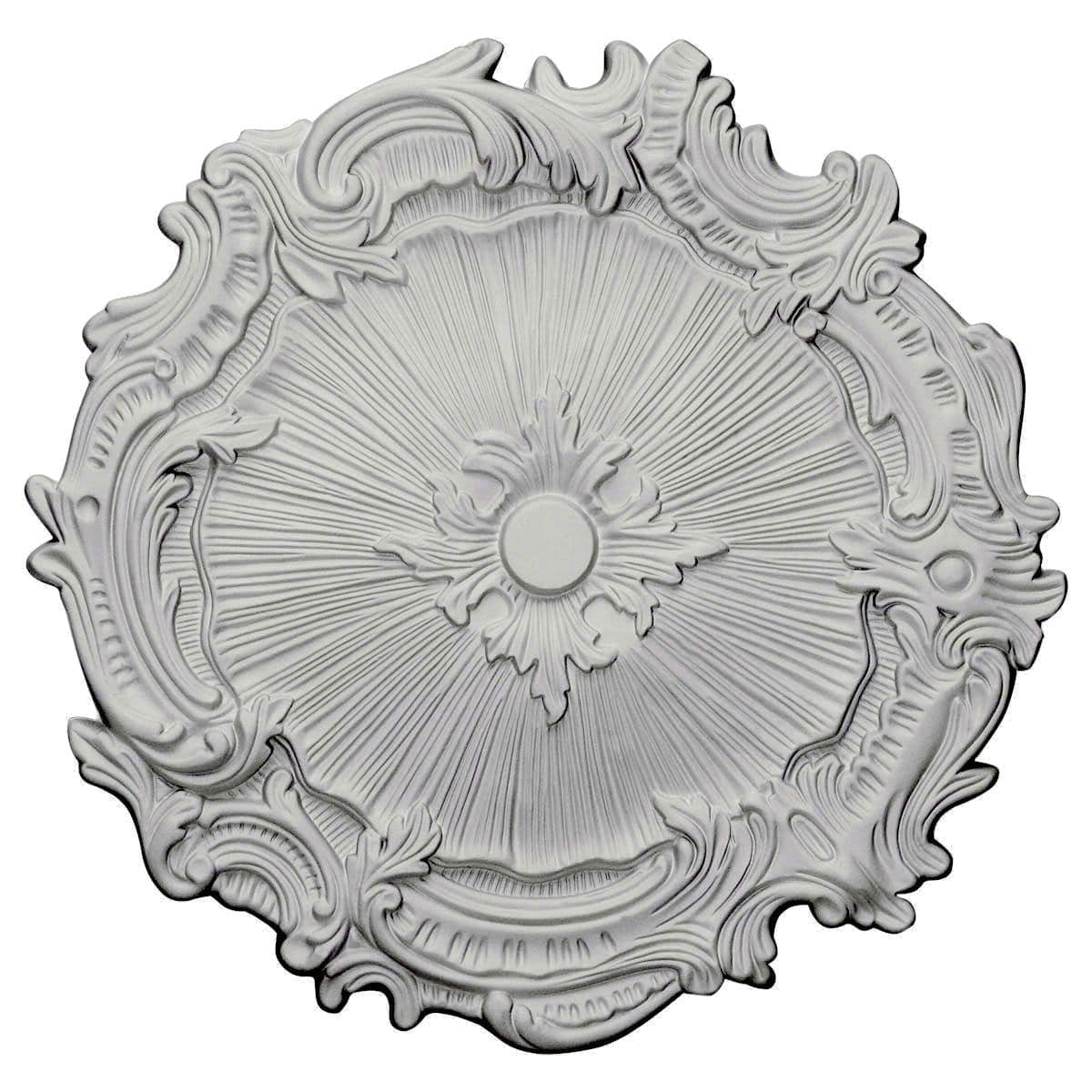 Ceiling Medallion (Fits Canopies up to 1 5/8"), 16 3/4"OD x 1 3/8"P