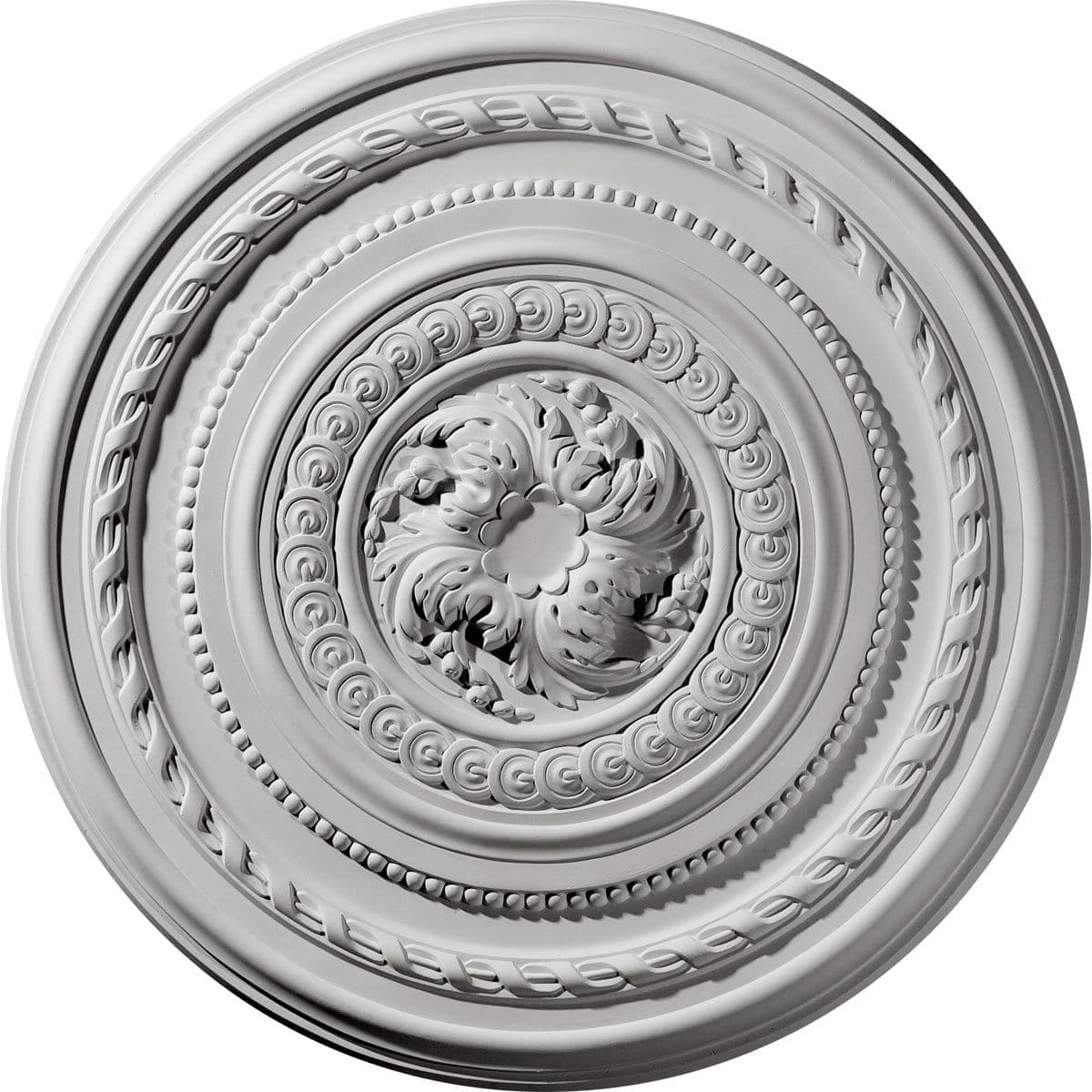 Ceiling Medallion (Fits Canopies up to 1 7/8"), 26 1/4"OD x 1 1/2"P