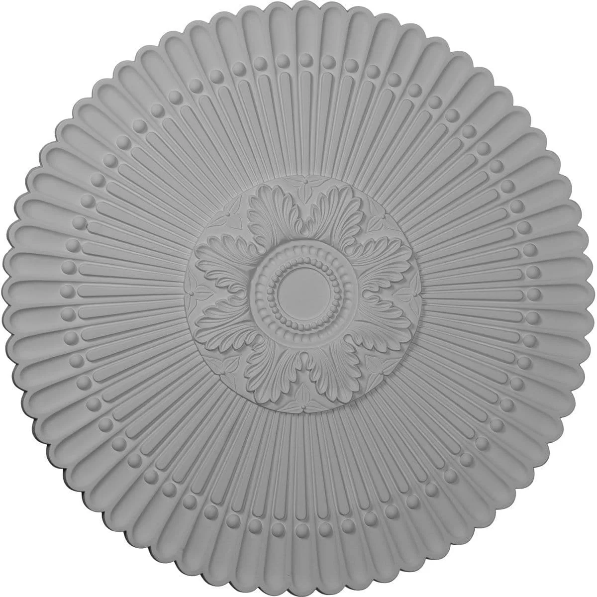 Ceiling Medallion (Fits Canopies up to 2 3/4"), 30"OD x 1 1/4"P