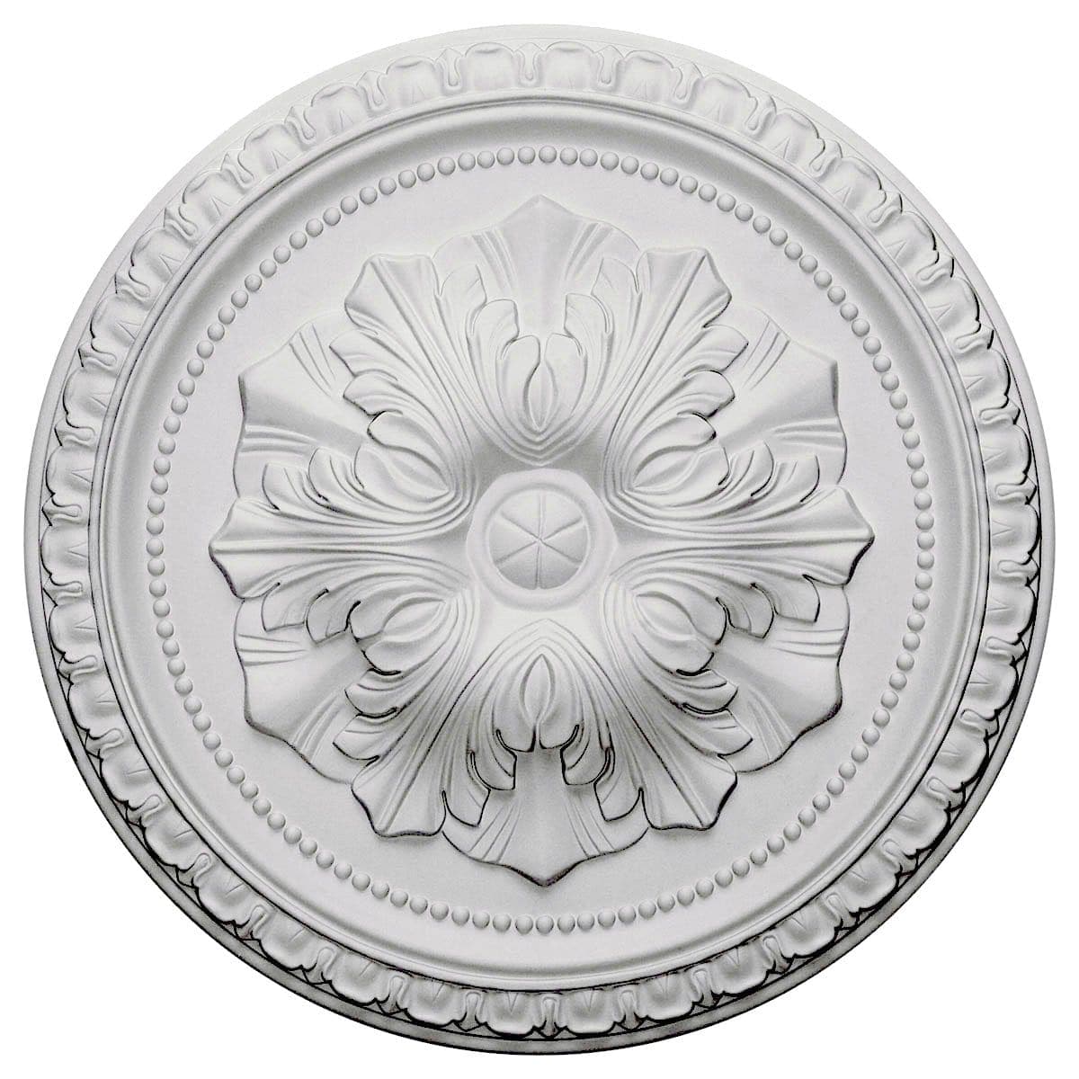 Ceiling Medallion (Fits Canopies up to 2 5/8"), 18"OD x 1 3/8"P