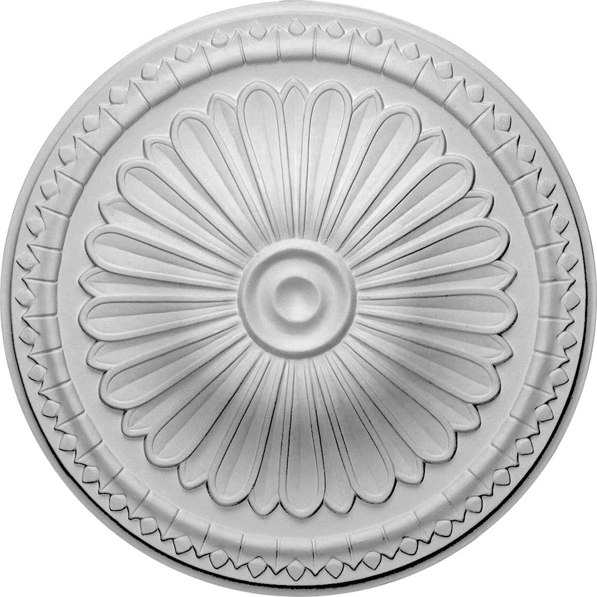 Ceiling Medallion (Fits Canopies up to 3"), 15"OD x 1 3/4"P