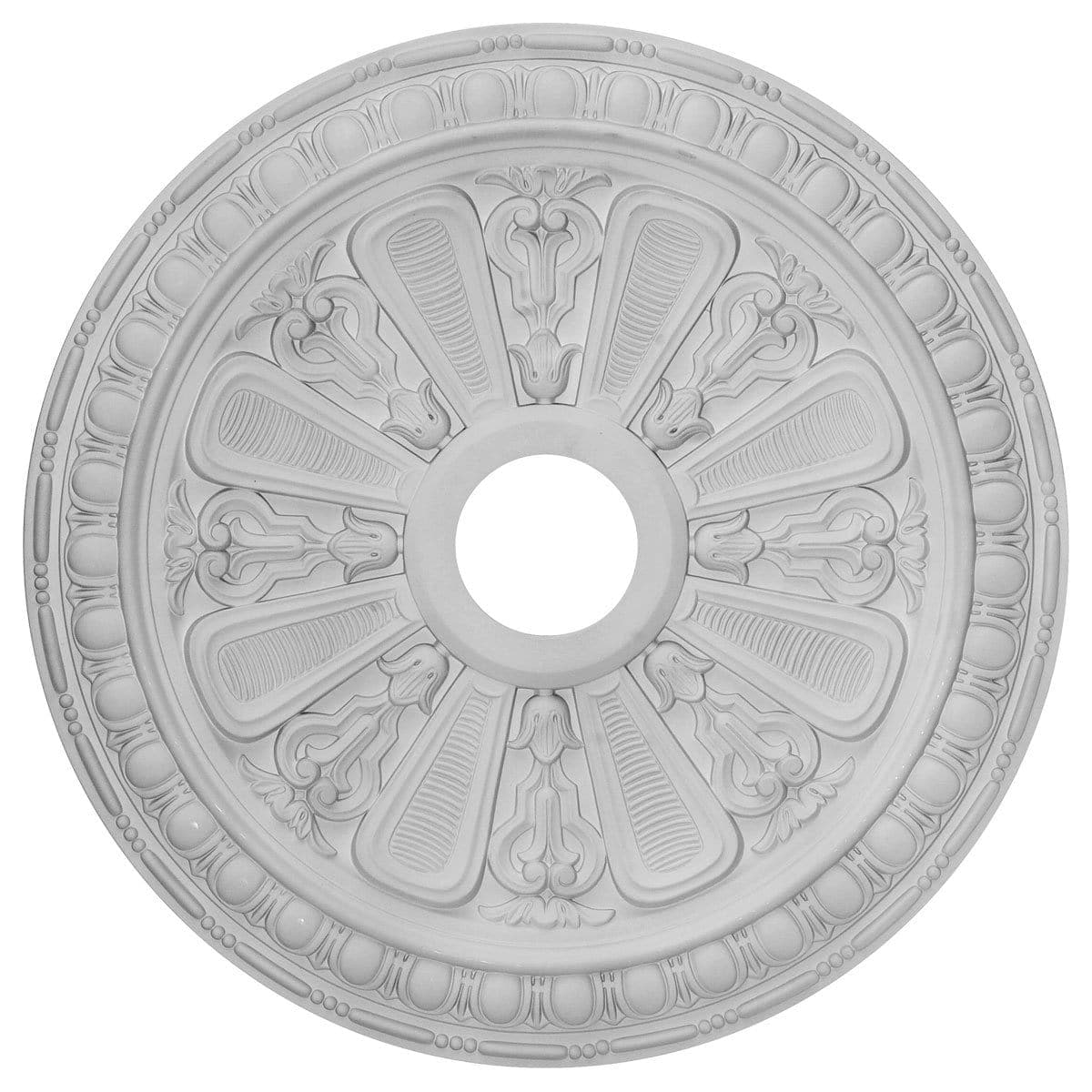 Ceiling Medallion (Fits Canopies up to 3 7/8"), 23 1/2"OD x 3 7/8"ID x 1"P
