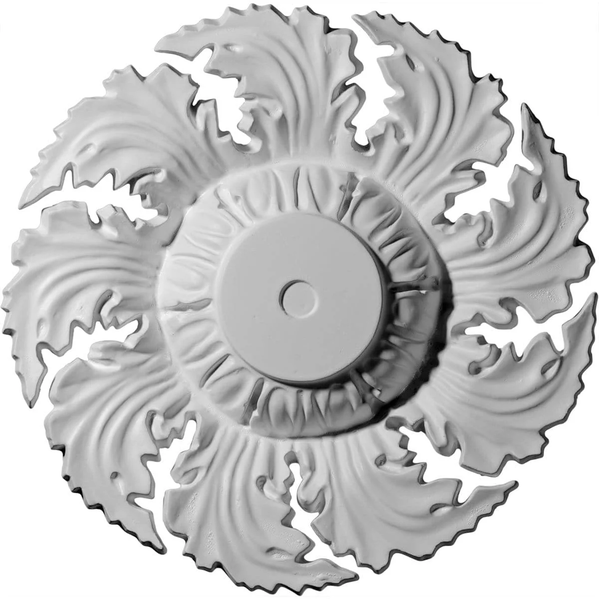 Ceiling Medallion (Fits Canopies up to 4 1/4"), 14 5/8"OD x 2 1/4"P
