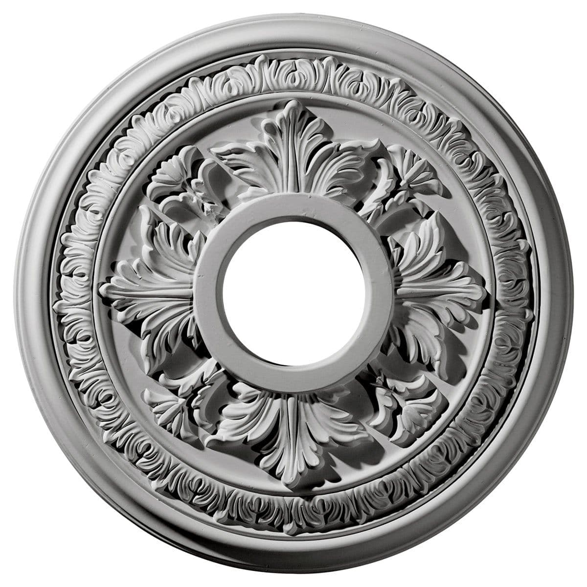 Ceiling Medallion (Fits Canopies up to 5 1/2"), 15 3/8"OD x 4 1/4"ID x 1 1/2"P