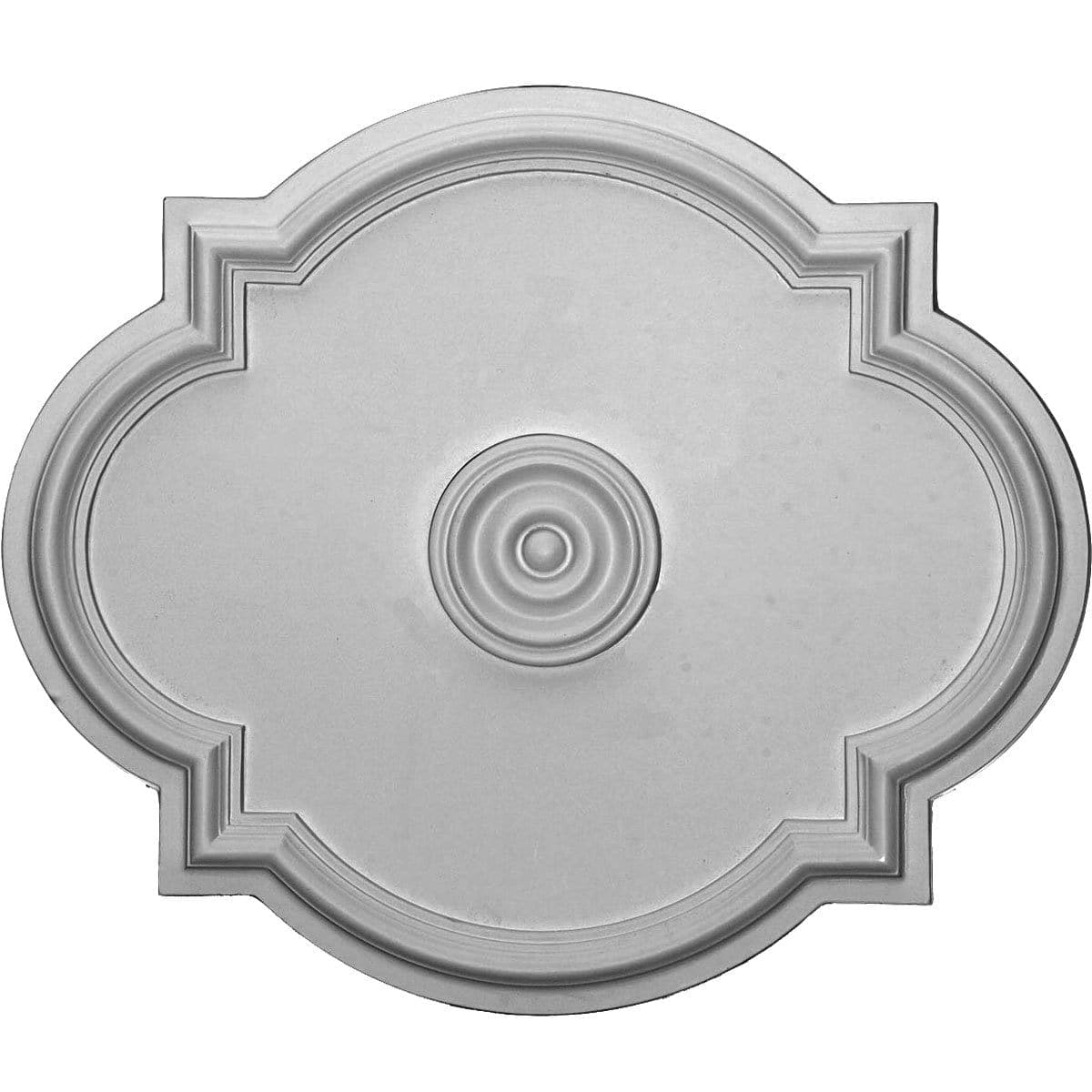 Ceiling Medallion (Fits Canopies up to 5 1/4"), 24"W x 20 1/2"H x 1 1/8"P