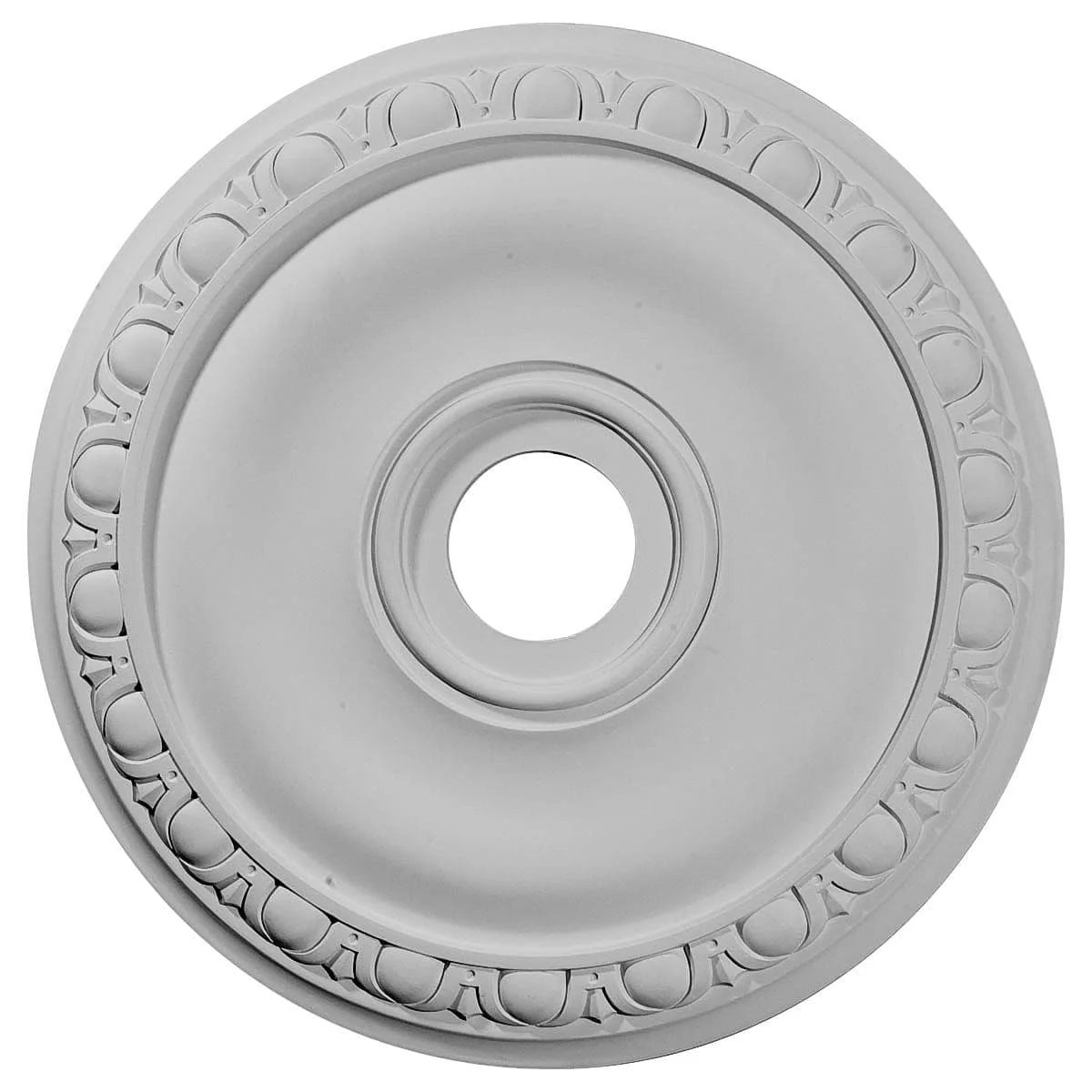 Ceiling Medallion (Fits Canopies up to 5 1/8"), 20"OD x 3 5/8"ID x 1"P