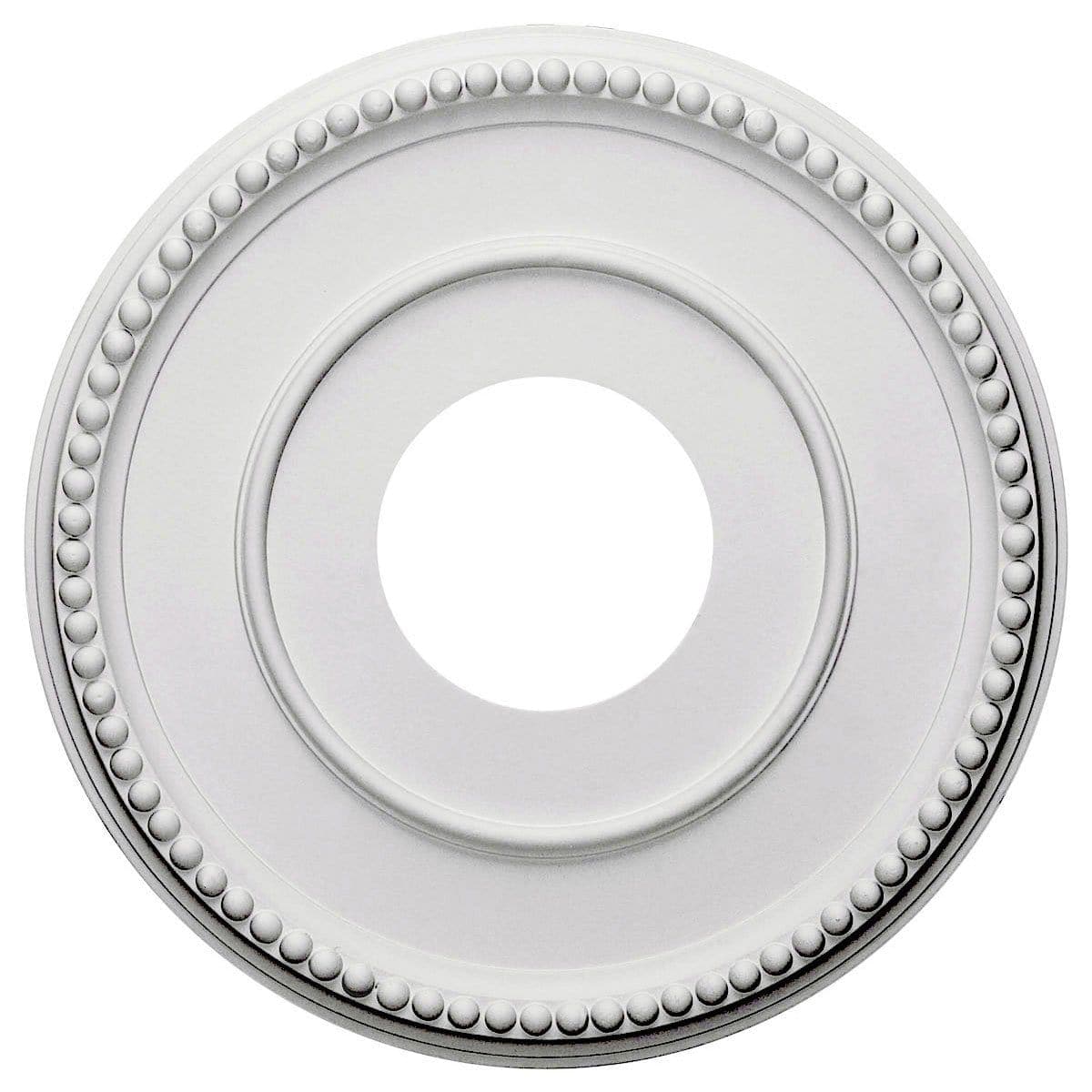 Ceiling Medallion (Fits Canopies up to 6 5/8"), 12 1/2"OD x 3 7/8"ID x 3/4"P