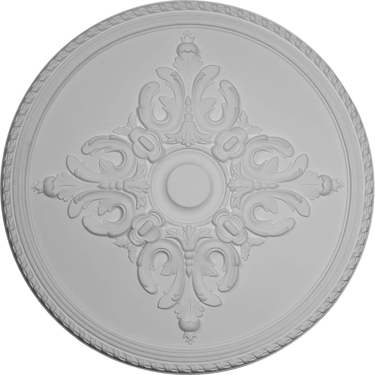Ceiling Medallion (Fits Canopies up to 7 7/8"), 40 5/8"OD x 1 3/4"P