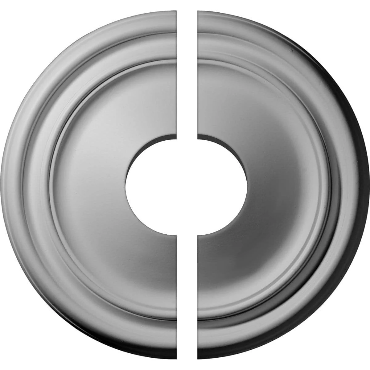 Ceiling Medallion, Two Piece (Fits Canopies up to 3 1/2")12"OD x 3 1/2"ID x 1 3/4"P