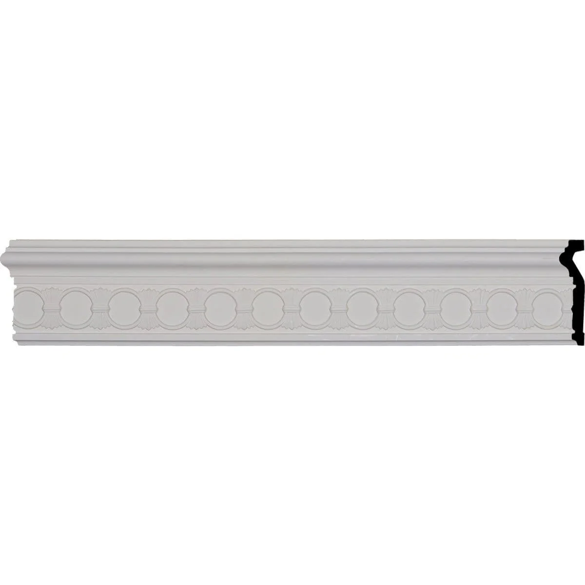 Chair Rail (2" Repeat), 4 1/2"H x 1 1/8"D x 94 1/2"L