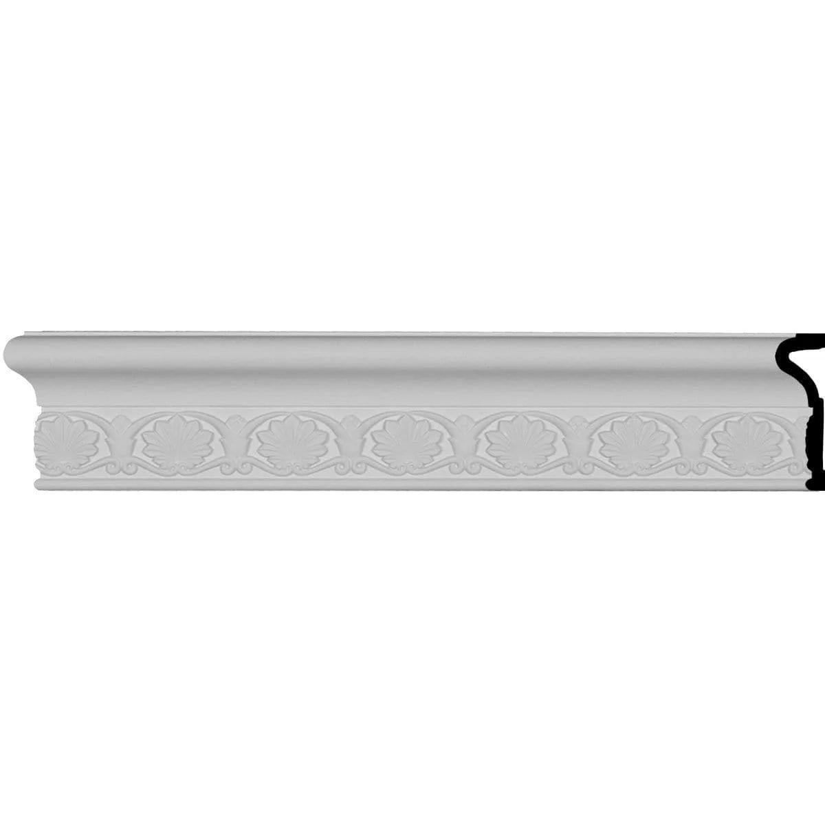 Chair Rail (3" Repeat), 4"H x 1 3/8"D x 94 1/2"L