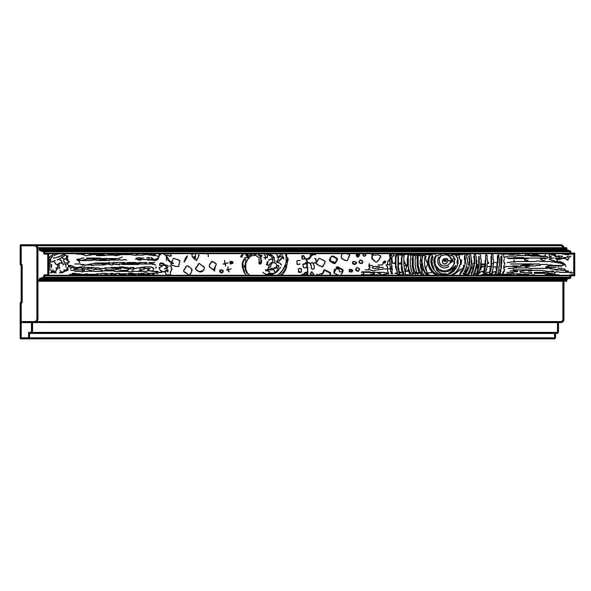 LCD - CA285, CTY1258, PM617, 4 1/4"w x 1 1/4"d