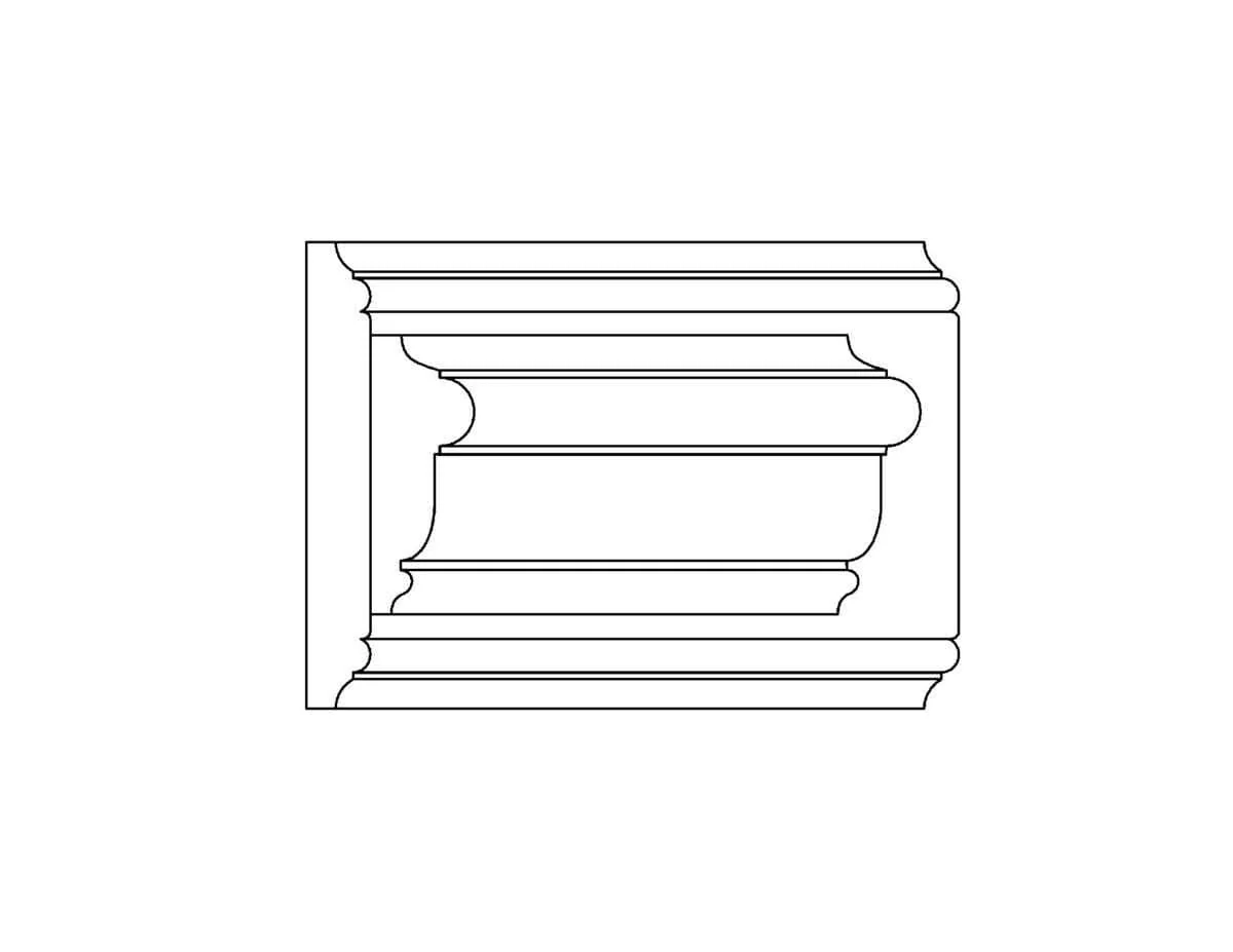LCD - CH693, CH640, 5"w x 1 3/4"d