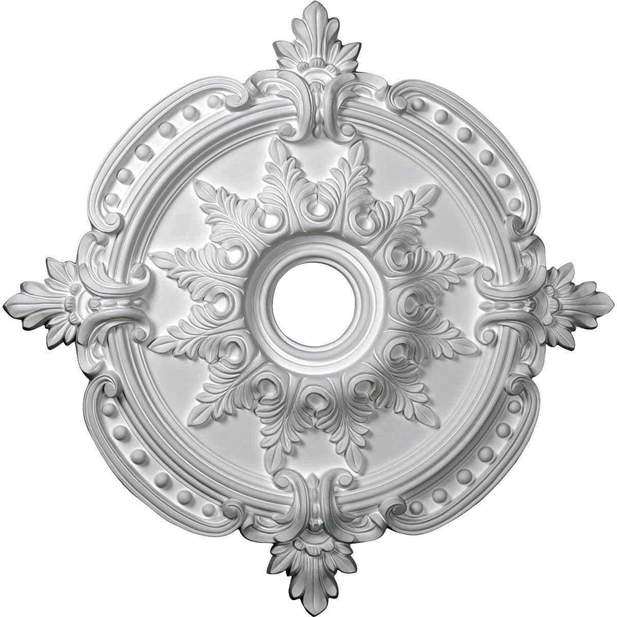 Classic Ceiling Medallion (Fits Canopies up to 6 1/2"), 28 3/8"OD x 3 3/4"ID x 1 5/8"P