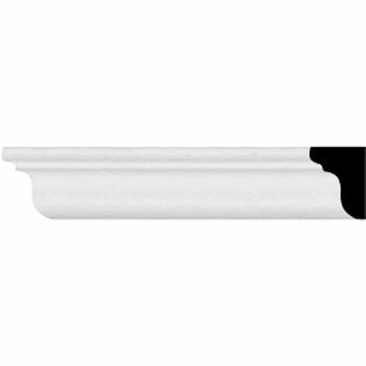 Classic Smooth Crown Moulding, 5/8"H x 1/2"P x 94 1/2"L, (3/4" Repeat)
