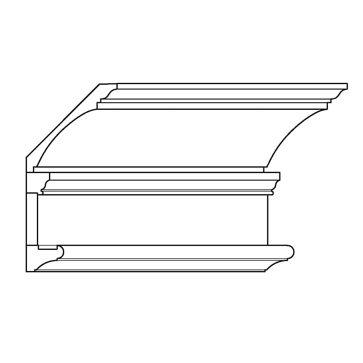 LCD8527 = CO670, BB160, DS1x4, CO715, 12 5/8"h x 6 1/8"d
