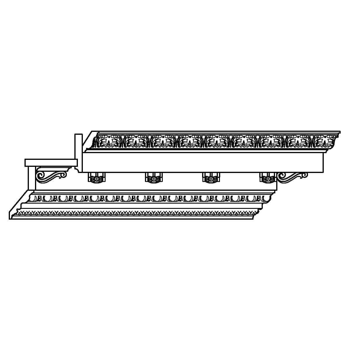 LCD8561 = CM8820, CDS1X4, DS1X6, CRV6059, DS1X4 (jobsite modified), CM8859, 9 1/4"h x 9 3/8"d