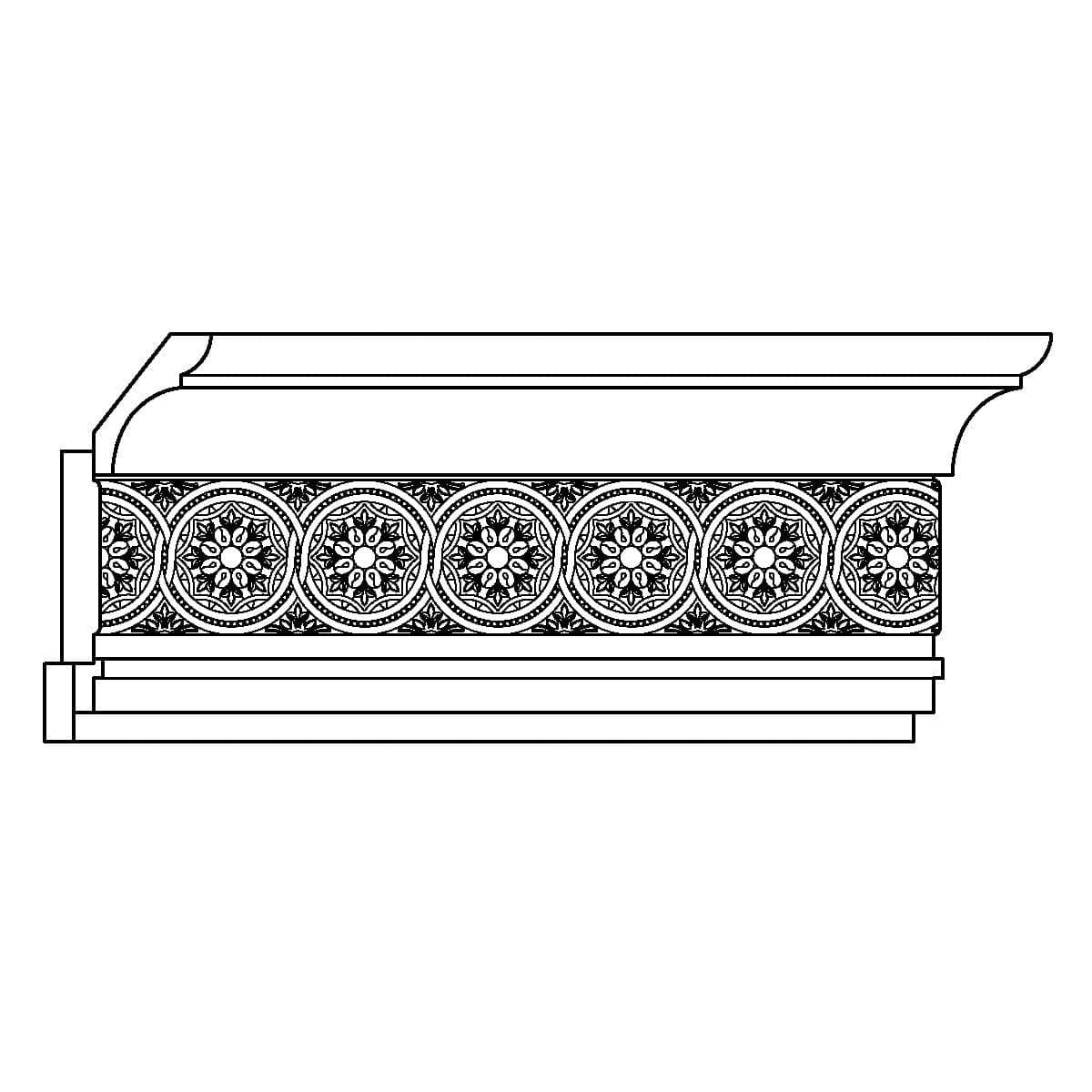 LCD8579 = CO683, FR8981, PM615, DS1x2, 10 1/2"h x 4 1/4"d