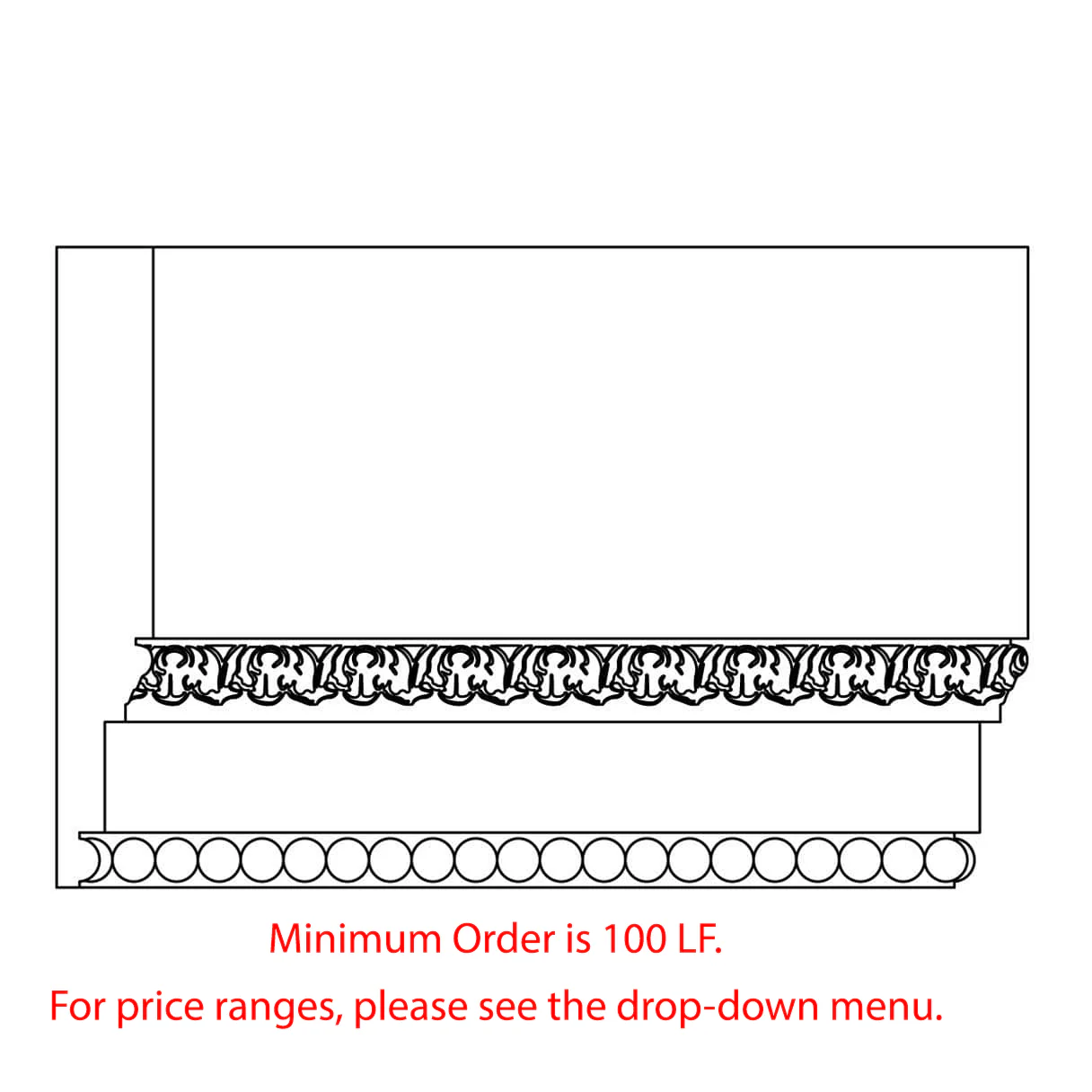 Custom Architrave, 13/16''w x 5 1/4''d