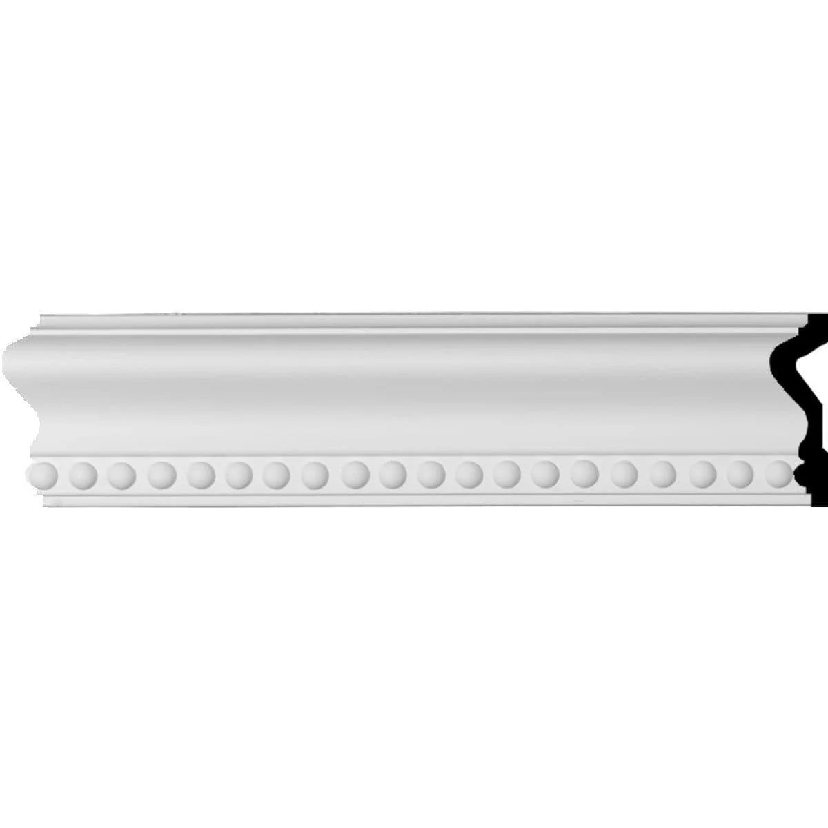 Edwards Chair Rail Moulding, 2 3/4"H x 1"P x 94 1/2"L